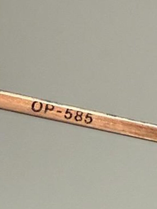 Vintage Oliver Peoples sunglasses OP 585 series(not a clip on) main image 8